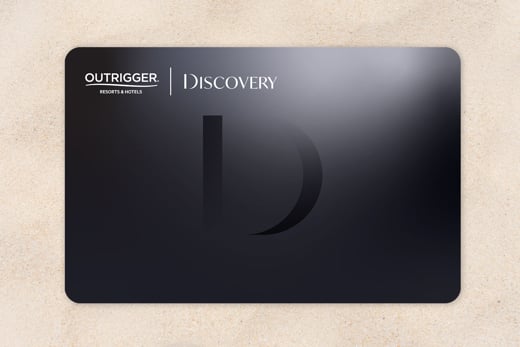 Titanium Level Outrigger DISCOVERY-Mitgliedskarte
