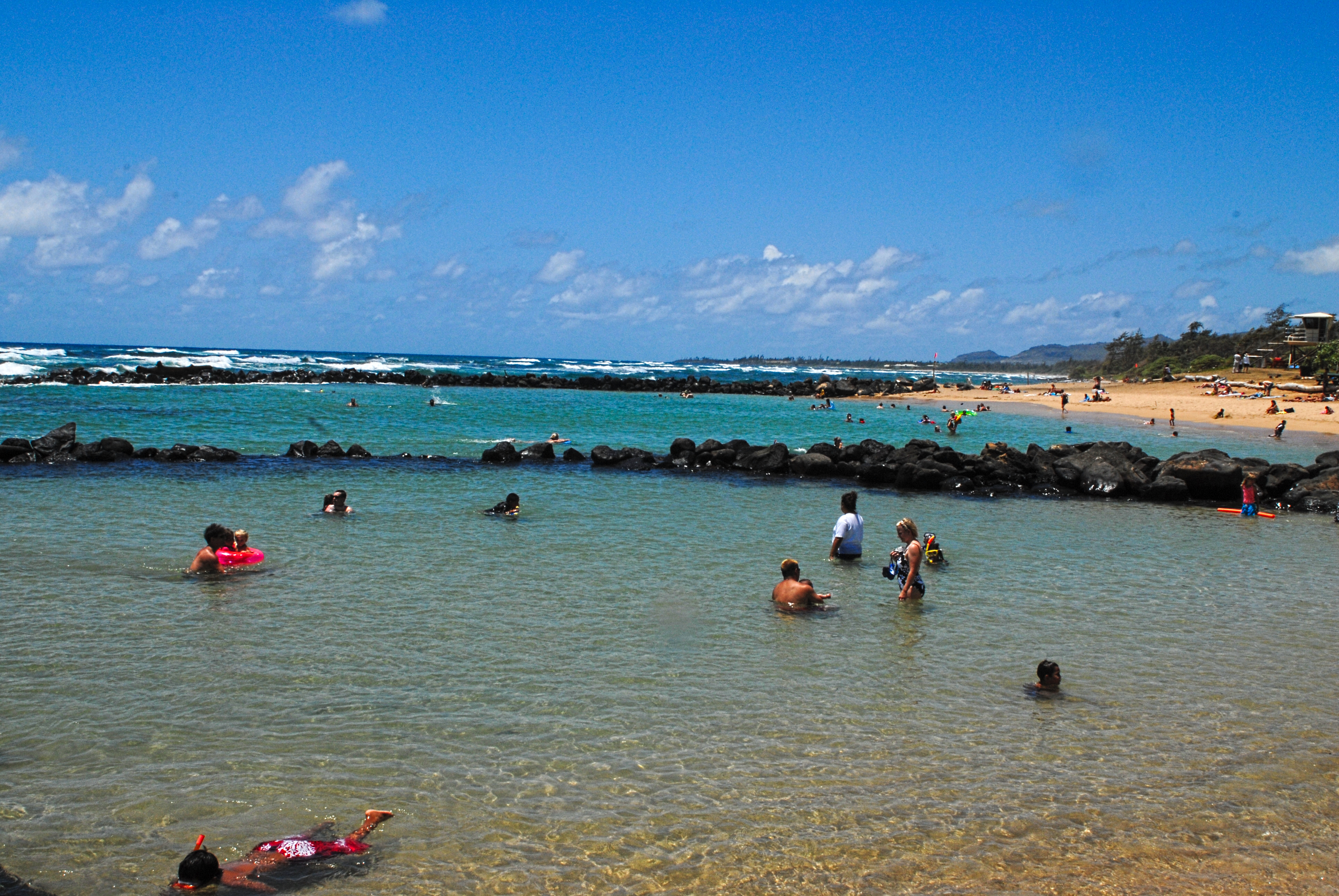 Lydgate Beach Park lagoons